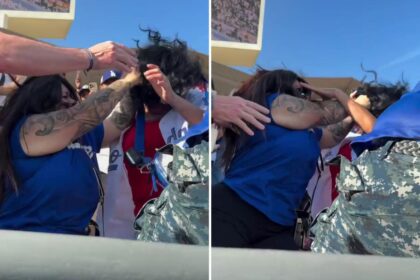 Chaos in the stands as Dodgers fans erupt in massive ballpark brawl