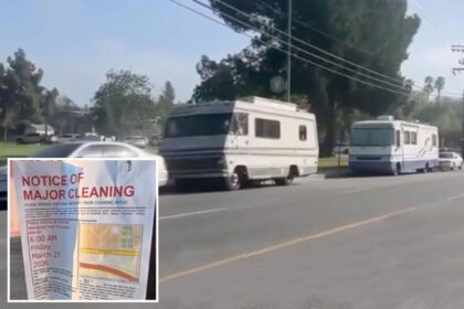 LA claims it’s handled massive RV homeless encampment — neighbors are furious
