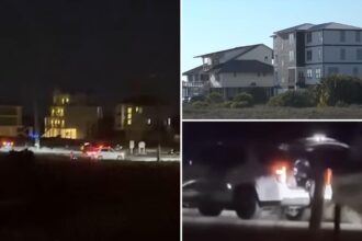 More than 100 teens arrested at wild spring break party — including one who poured beer over a cop