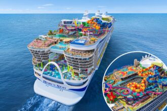 Royal Caribbean’s new ship is now the world’s largest — breaking dozens of records for size and amenities