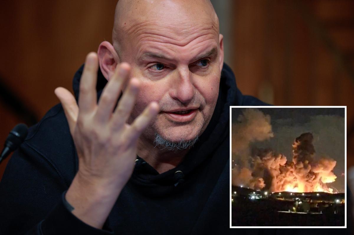 Exclusive | Sen. John Fetterman bashes US media, says press is helping Iran with ‘selective coverage’ of Operation Epic Fury