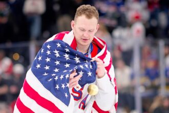 Team USA star Brady Tkachuk says he was tested for drugs right after men’s hockey team won Olympic gold