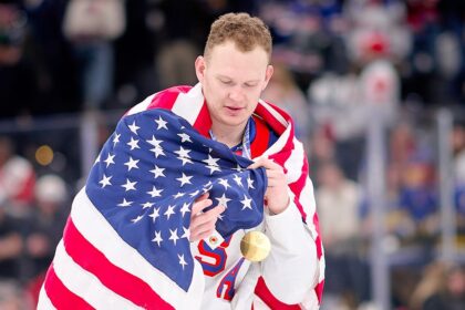 Team USA star Brady Tkachuk says he was tested for drugs right after men’s hockey team won Olympic gold