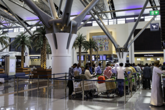 Private flights account for 30% of departures from Oman airport as wealthy evacuate Middle East