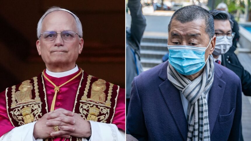 Pope Leo says he ‘can’t comment’ on 20-year sentence of Hong Kong pro-democracy activist Jimmy Lai