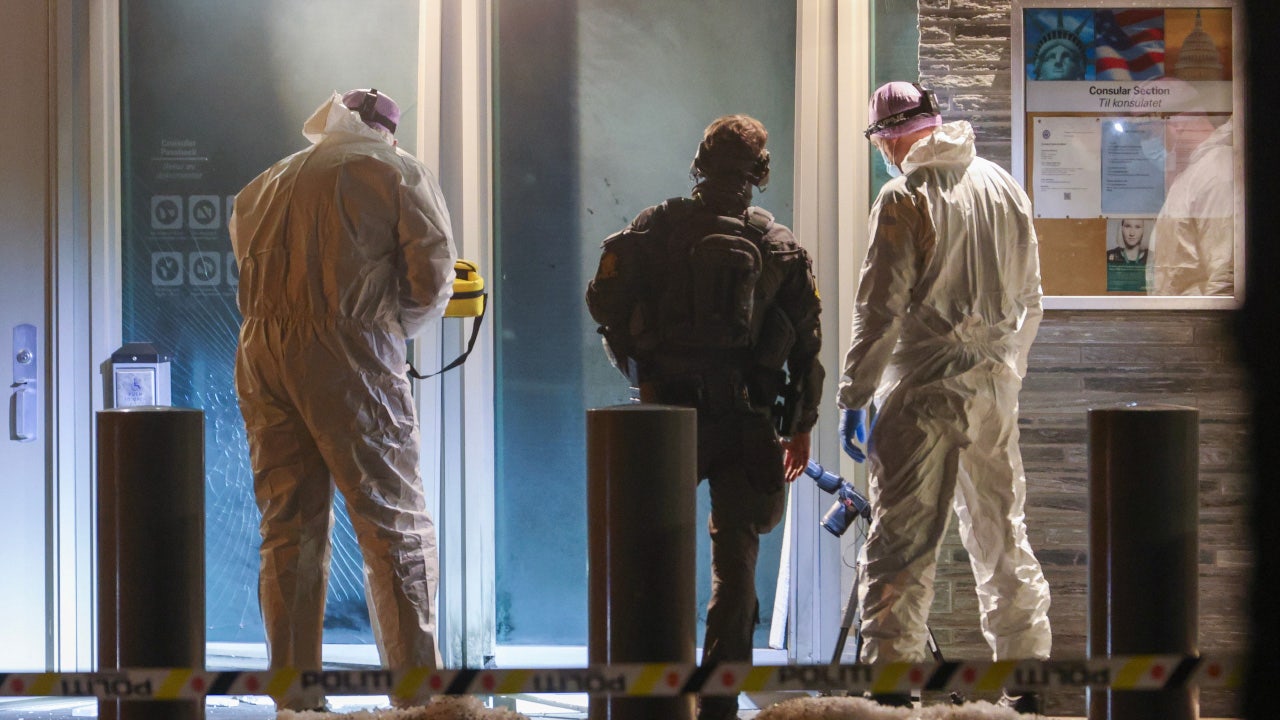 ‘Loud bang,’ damage reported at US Embassy in Norway; police investigating