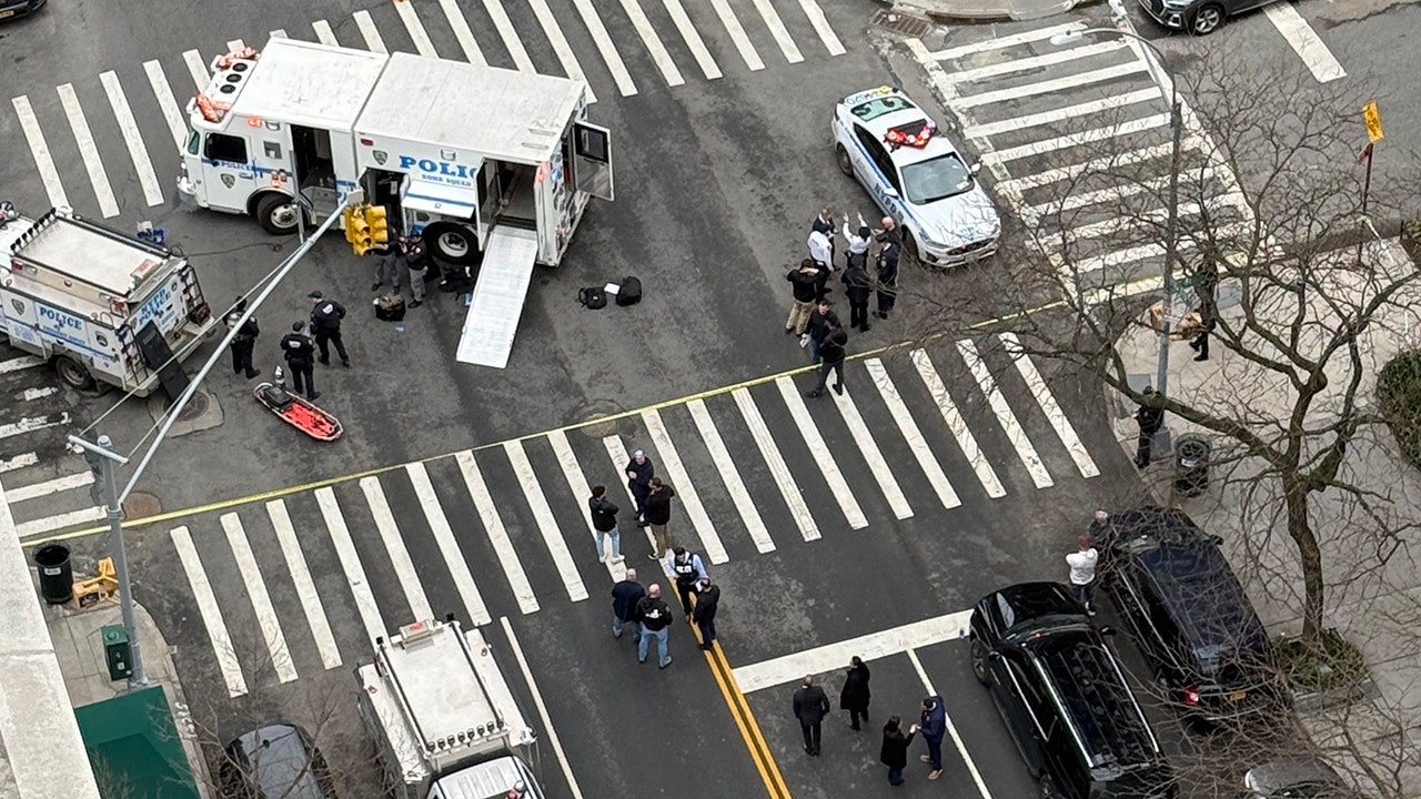 Police swarm NYC street Sunday amid IED probe near Gracie Mansion