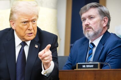 Trump stirs GOP primary drama with visit to Massie’s Kentucky home turf