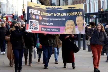 Son of British couple detained in Iran ‘let down’ by Starmer’s leadership on parent’s imprisonment amid war