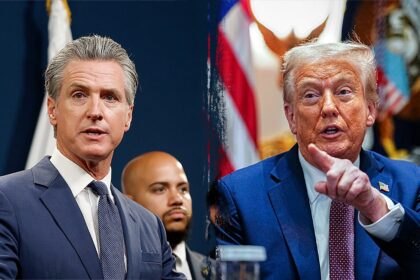 Trump questions Newsom’s fitness for White House, citing his dyslexia