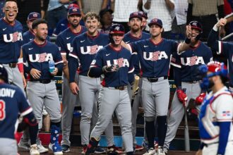 Team USA players gifted game-worn Olympic hockey jerseys for World Baseball Classic final against Venezuela