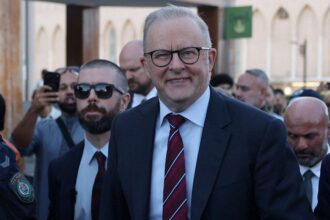 Australian prime minister heckled at mosque, called ‘putrid dog’ by protestors