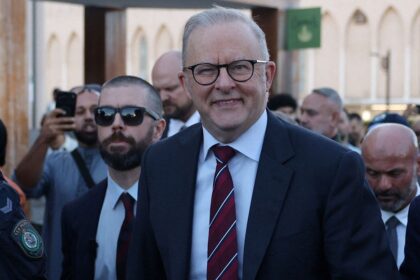 Australian prime minister heckled at mosque, called ‘putrid dog’ by protestors