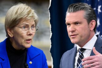 Warren warned Hegseth’s tattoo made him a potential ‘threat’ — now she backs candidate with Nazi-linked ink