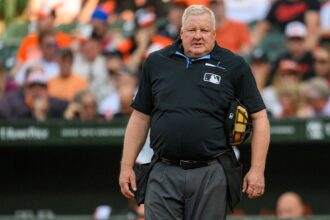 MLB umpire caught on hot mic begging pitch to ‘please be a strike’ after catcher issues ABS challenge