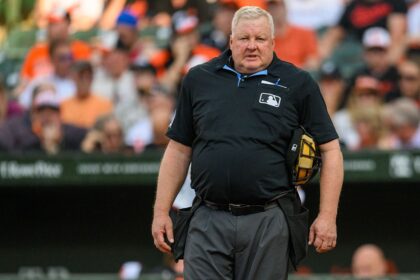 MLB umpire caught on hot mic begging pitch to ‘please be a strike’ after catcher issues ABS challenge