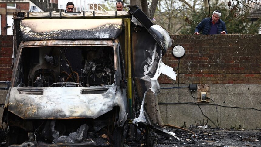 UK arrests 2 over ‘antisemitic arson attack’ as police investigate possible Iran link