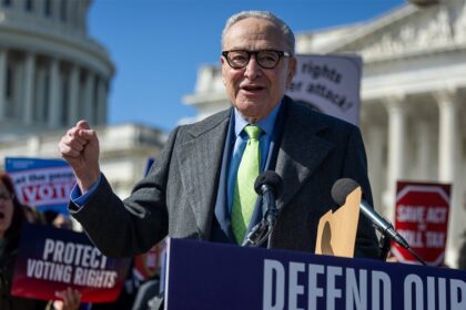 Schumer, Democrats say they support voter ID — then block GOP amendment to require it