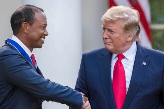 Trump reacts to Tiger Woods’ rollover crash as golfer faces DUI charge: ‘Very close friend of mine’