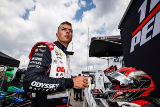 IndyCar driver miraculously walks away from wreck after crashing into course fence
