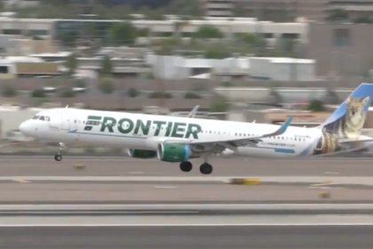 Passenger bomb threat triggers police response and evacuation on Frontier flight under investigation