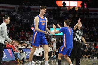 Tallest college basketball player ever, standing at 7-foot-9, entering transfer portal