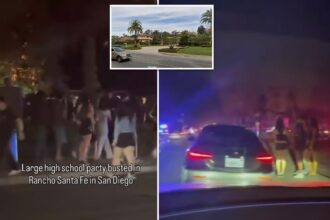 San Diego rager brings swarm of cops after hundreds of kids flood ritzy neighborhood