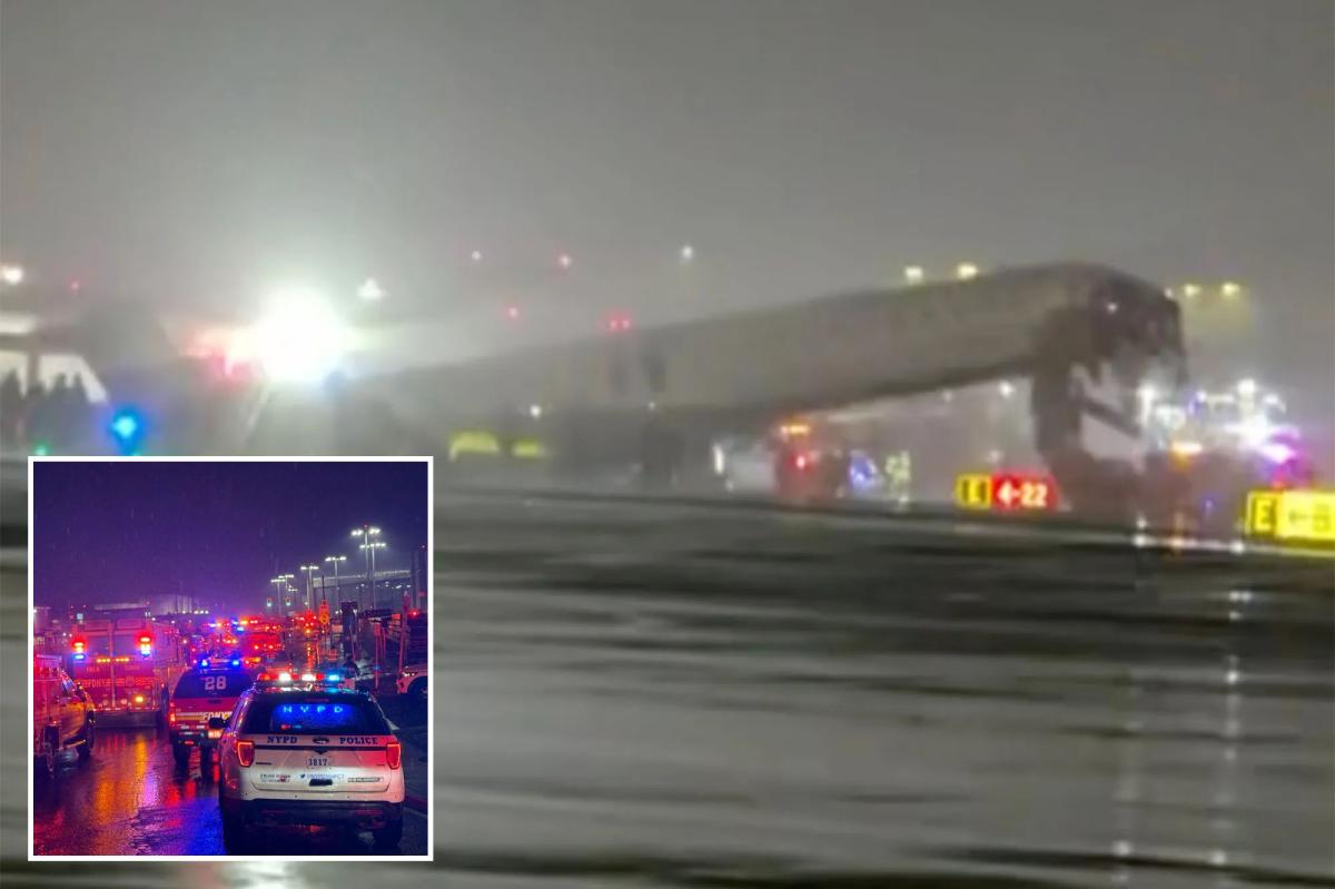 4 firefighters critially injured as Air Canada flight, firetruck collide at LaGuardia: sources