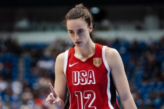 Caitlin Clark earns Diana Taurasi’s approval after wearing iconic No 12 for Team USA debut