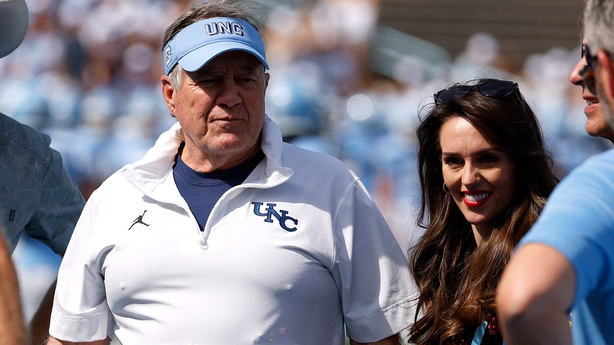 Bill Belichick and Jordon Hudson