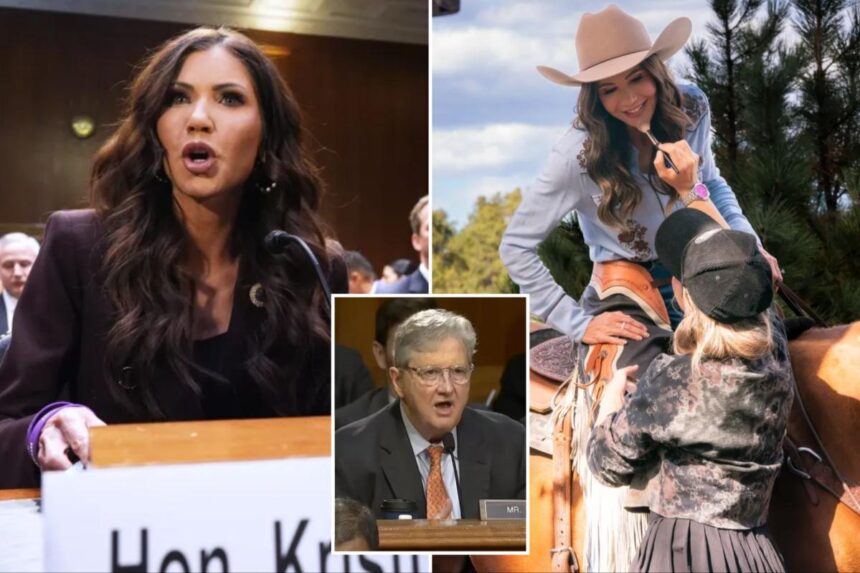 Sen. John Kennedy reveals why Kristi Noem was ‘dead as fried chicken’ after disastrous congressional hearing