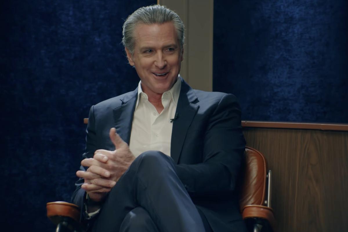 Gavin Newsom’s insane word-salad explanation when asked simple question about his politics