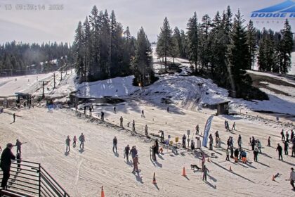 Another ski resort closes early as heat wave causes chaos for California’s winter sports