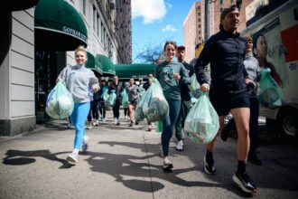 Exclusive | ‘Plogging’ fitness trend is taking over New York City’s dirty streets — and keeping people in shape