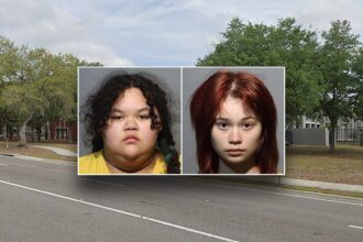 Teens accused of plotting twisted ‘blood ritual’ school killing giggle in cruiser about glam shot