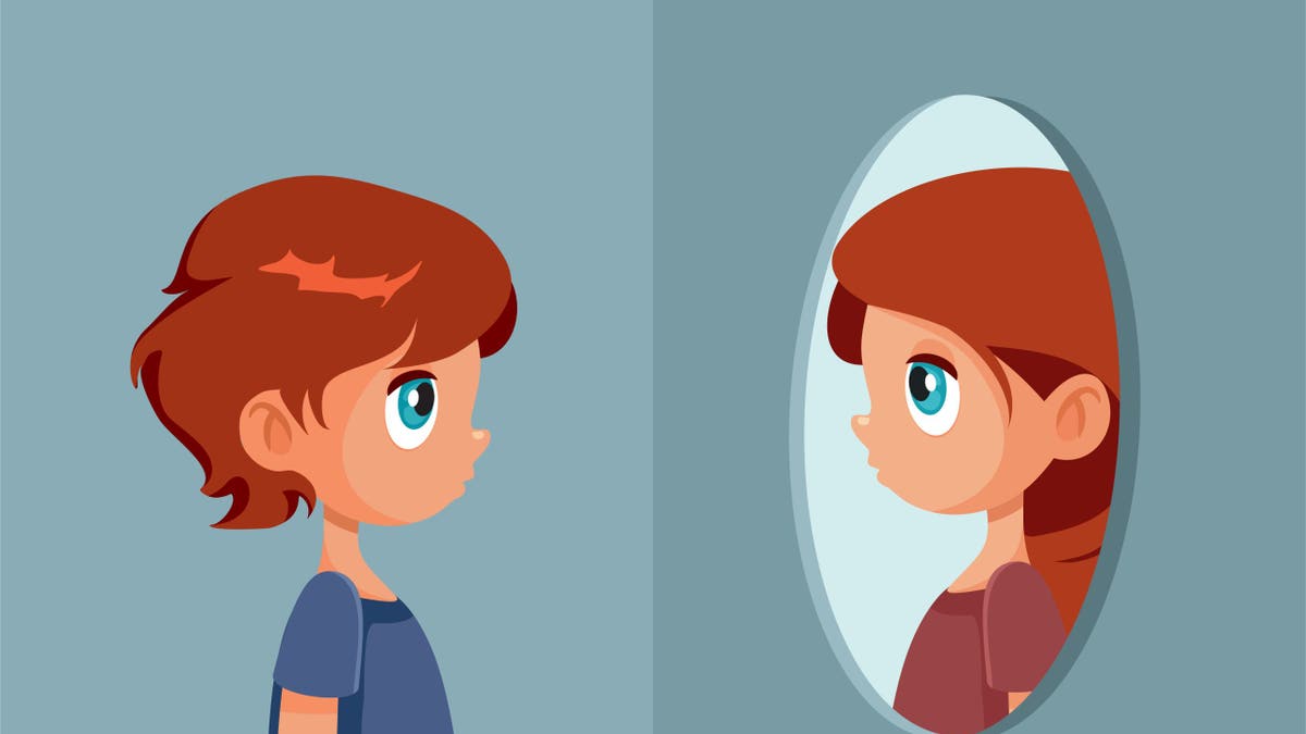 Little boy, who is strugglng with their gender, identifying as a girl 