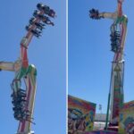 Houston Rodeo ride malfunction leaves people dangling in air for several minutes