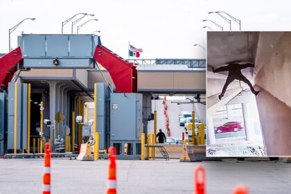Mexican man attempts to cross illegally into US via underside of bridge