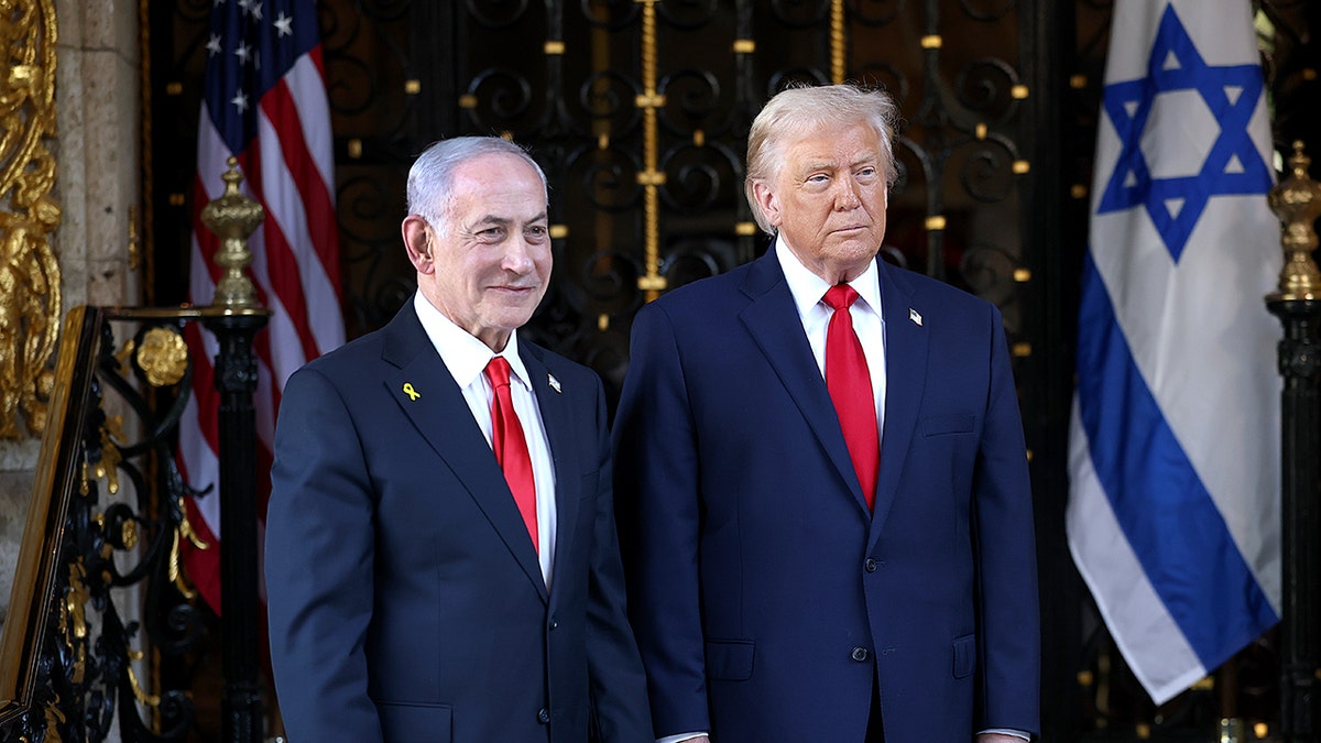 Israeli Prime Minister Benjamin Netanyahu and U.S. President Donald Trump