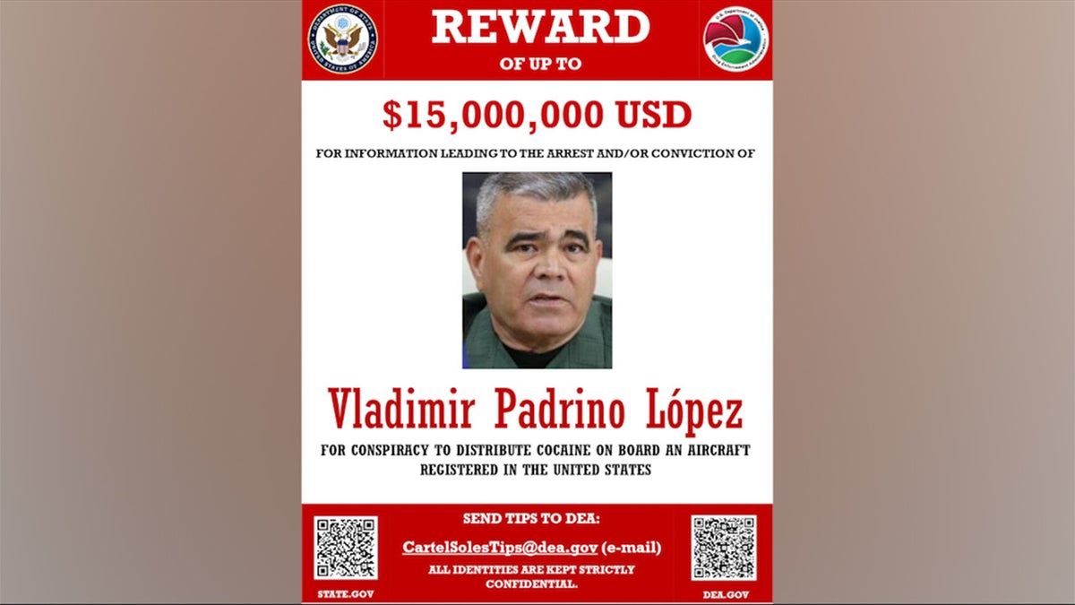 Wanted poster Padrino Lopes