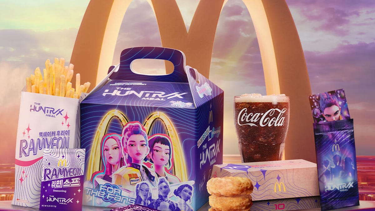 McDonald’s KPop Demon Hunter Meals Include Bright Purple Nugget Sauce