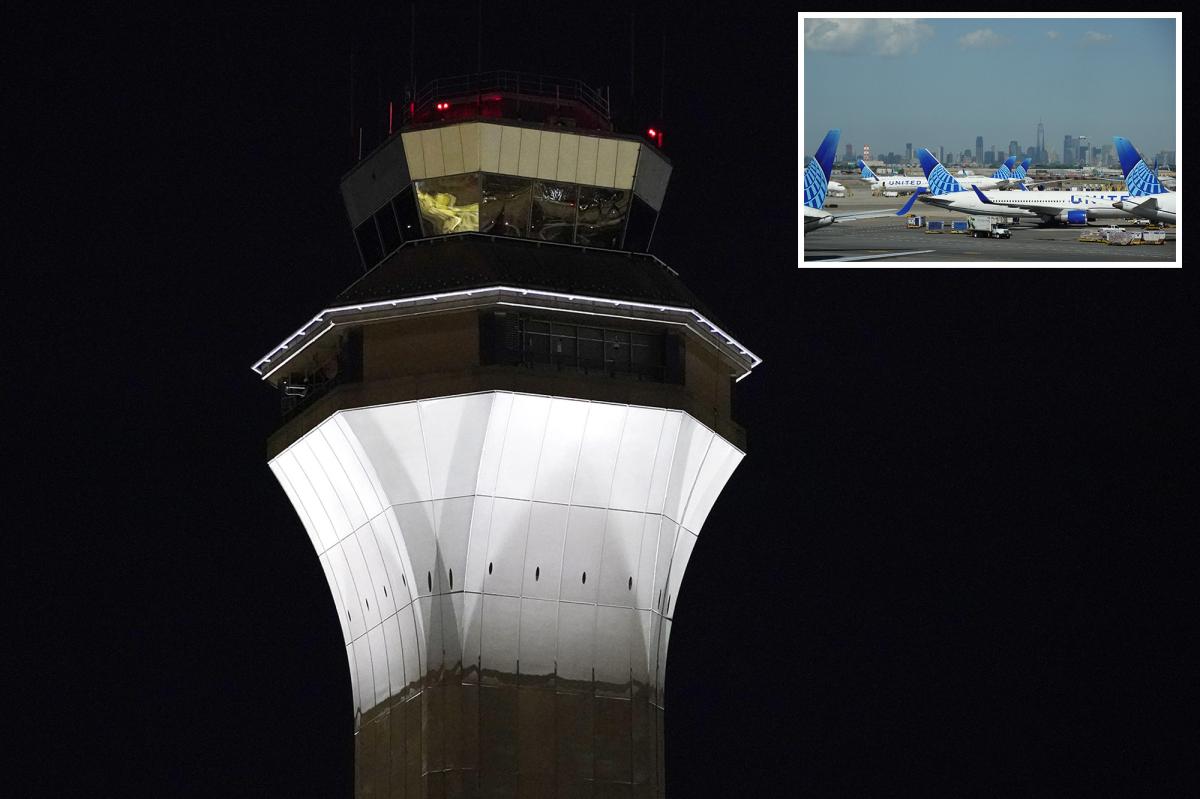 Newark Airport issues ground stop due to smoke in air traffic control tower – just hours after deadly LaGuardia crash