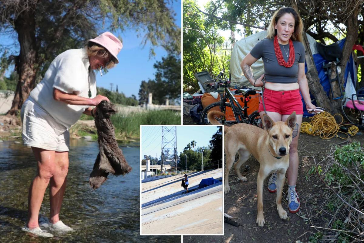 Exclusive | LA’s homeless crisis hits shocking new low — here’s what The Post found in the drain