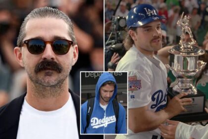 Dodger fan Shia LaBeouf reveals his major league beef with Mike Piazza