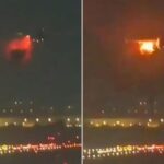 Delta flight’s engine explodes in heart-stopping video — forcing packed plane to make emergency landing