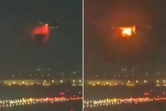 Delta flight’s engine explodes in heart-stopping video — forcing packed plane to make emergency landing