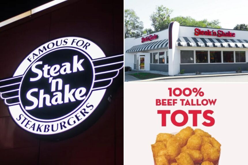 Steak ‘n Shake’s beef tallow tater tots spark fiery online debate