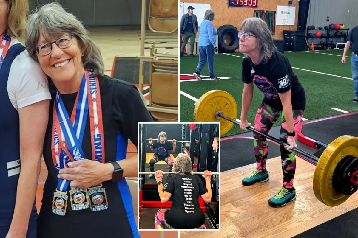 I’d never been a gym — then I got hit by a truck and became a powerlifting champion in my 60s