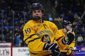 Long Island’s Ethan Wyttenbach finalist for college hockey’s Hobey Baker Award