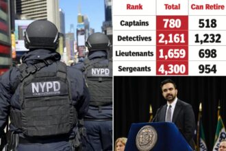 Exclusive | Experienced NYPD cops see little incentive to stay with department if Mamdani cuts overtime
